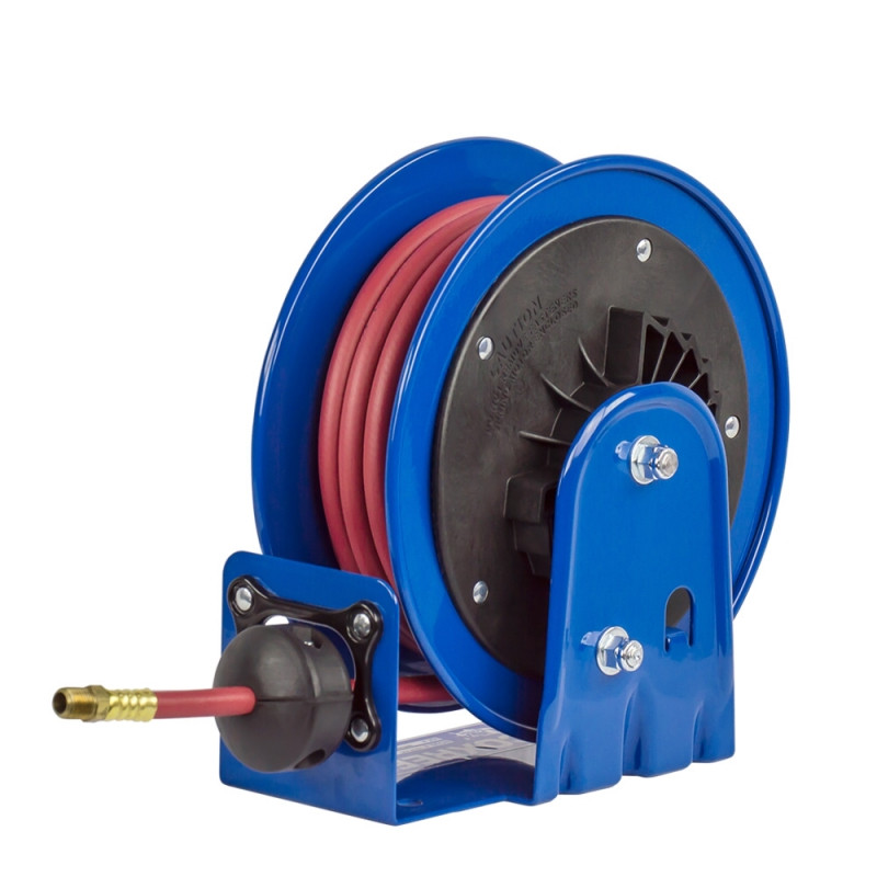 Coxreels LG-LPL-310 Compact Low Pressure Spring Rewind Hose Reel | LG Series | 3/8" Hose Diameter | 10' Hose Length | 300 Max PSI | Less Hose