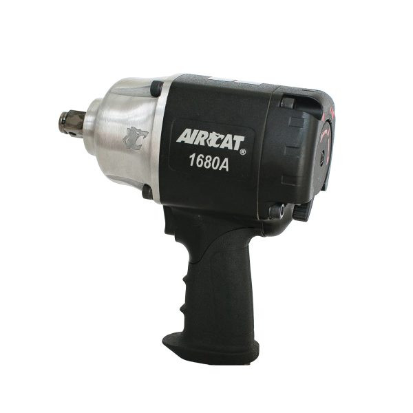 Aircat Pneumatic Tools 1680-A Impact Wrench | 1400 (ft-lbs) Max Torque | 4500 RPM | 3/4" Square Drive