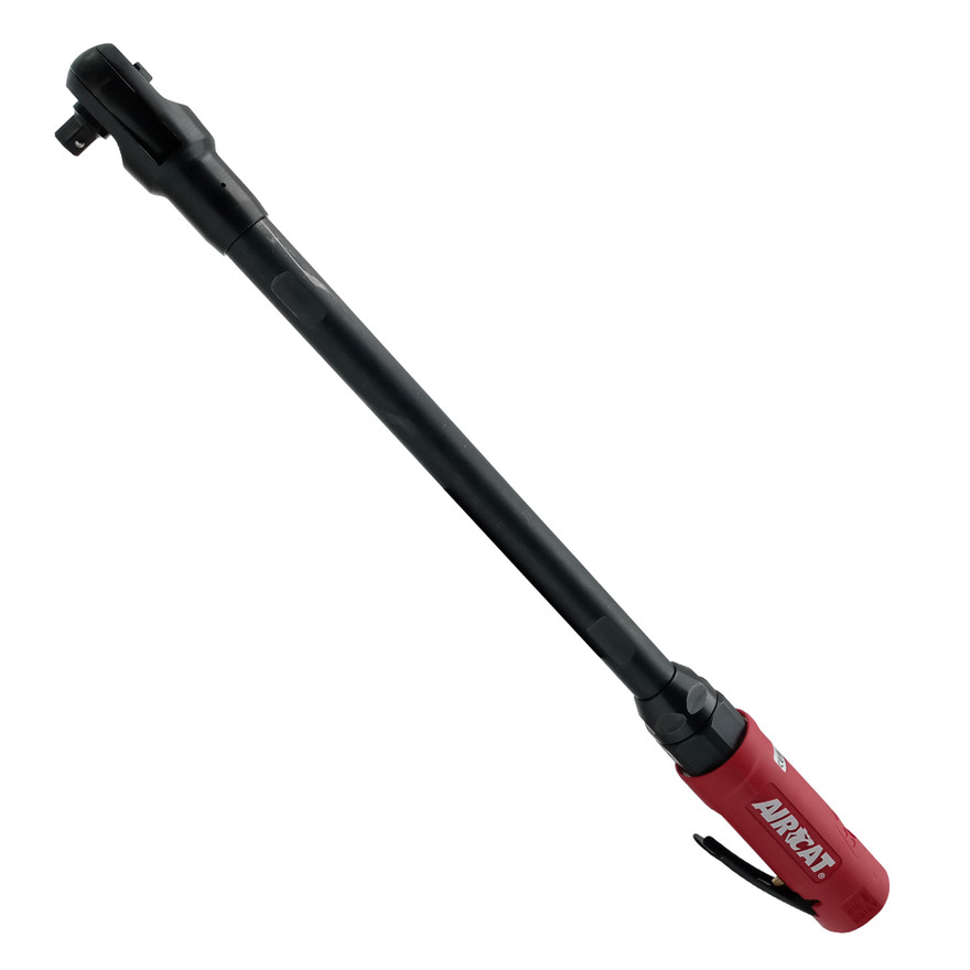 Aircat Pneumatic Tools 808-22-A Long Reach Composite Ratchet Wrench | 65 (ft-lbs) Max Torque | 200 RPM | 3/8" Square Drive