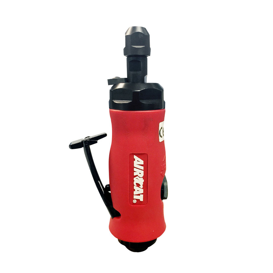 Aircat Pneumatic Tools 6290 Reversible Straight Die Grinder | 0.75 HP | 20000 RPM | 1/4" Collet Size | Rear Exhaust