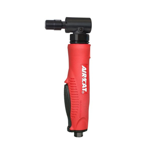Aircat Pneumatic Tools 6265 Composite Angle Die Grinder | 1 HP | 18000 RPM | 1/4" Collet Size | Rear Exhaust