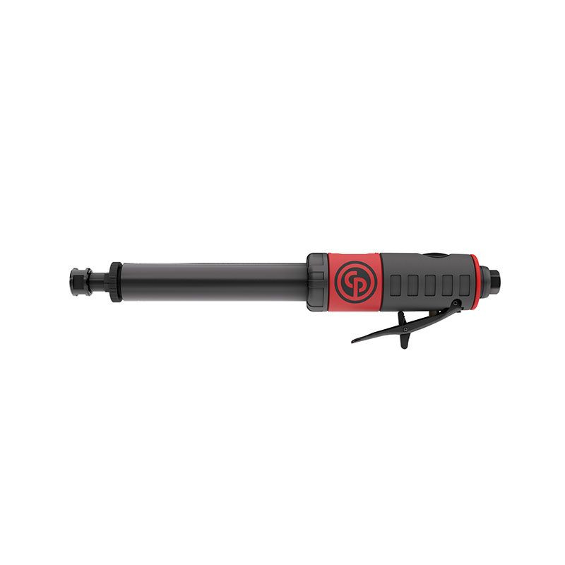 Chicago Pneumatic Extended Shaft Straight Die Grinder | CP7412 | 22000 RPM | 1/4" (6 mm) Collet