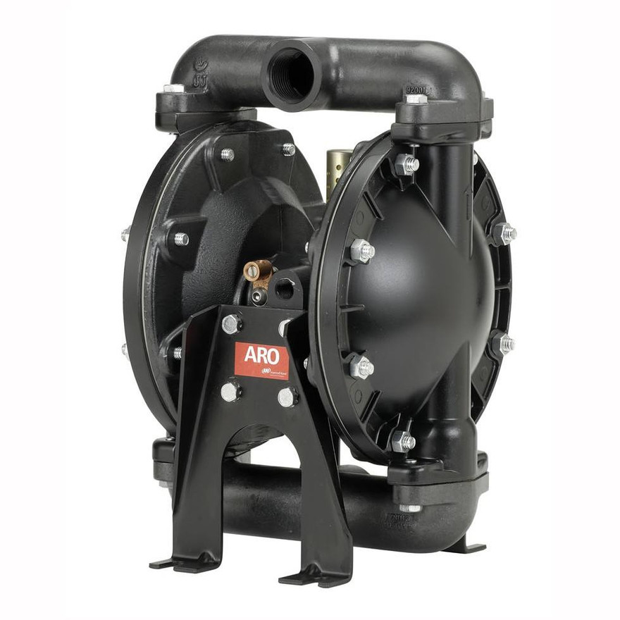 ARO 666100-3C9-C Diaphragm Pump | 1" Metallic | 35 Maximum GPM | Hytrel Ball Material