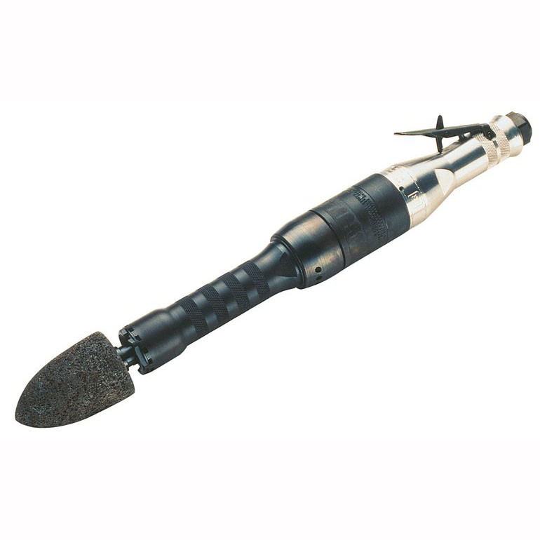 Ingersoll Rand 61H120L6 Straight Cone and Plug Grinder | 1.25 HP | 12,000 RPM | 3/8" - 24 Thread | Side Exhaust