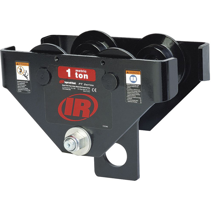 Ingersoll Rand PT050-8 Push Hook-On Trolley | PT Series | 5 (metric tons) Capacity
