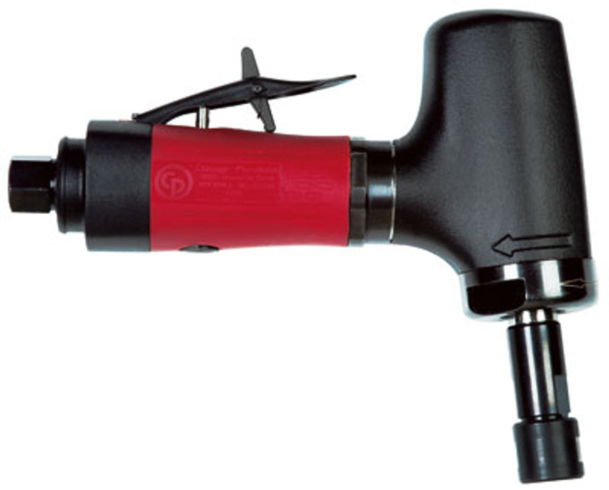 Chicago Pneumatic CP3030-418R Ergonomic Die Grinder | 0.54 HP | 18,000 RPM | 1/4" Collet Capacity | Rear Exhaust