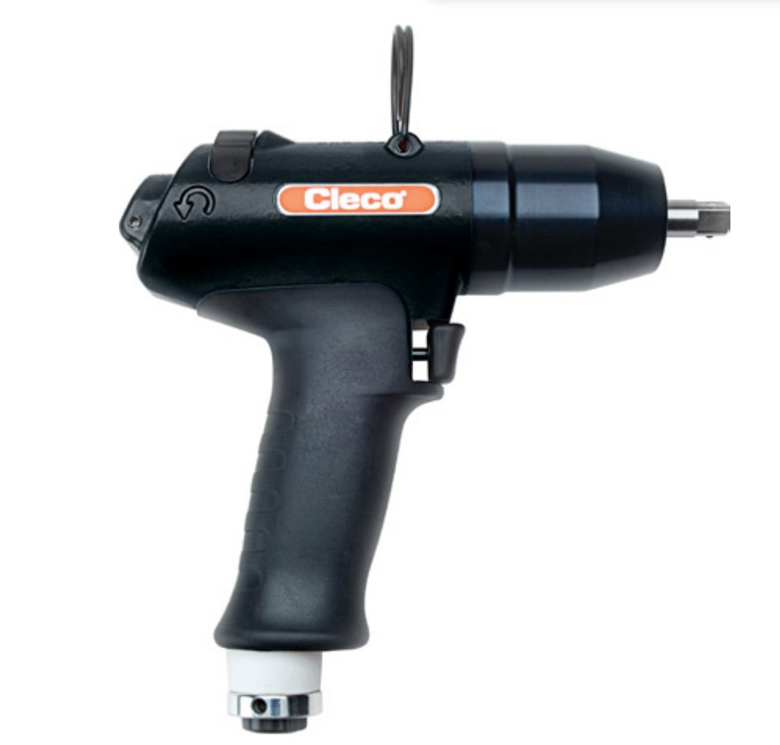Cleco 7PHH60Q Pistol Grip Pneumatic Pulse Tool | H Series | Non Shut-Off | 6,000 RPM | 2.95 - 2.95 (ft-lbs) Torque Range | Quick Change Drive