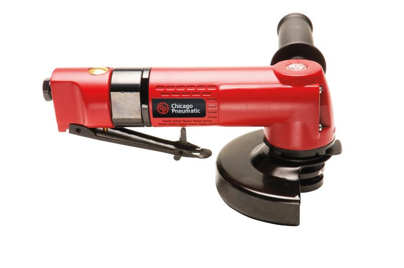 Chicago Pneumatic CP9122CR Angle Wheel Grinder | 0.8 HP | 12,000 RPM | 4.5" Max Wheel Capacity | Aluminum alloy Housing