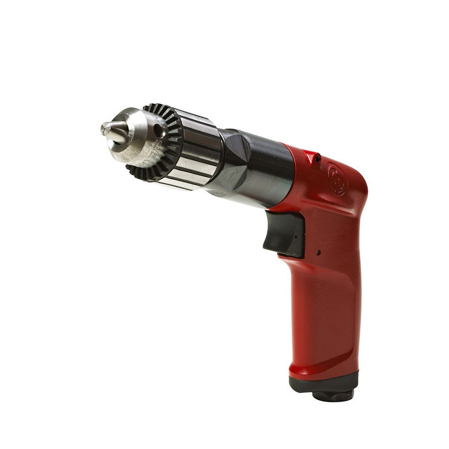 Chicago Pneumatic CP1014P05 3/8" Pneumatic Drill | Key Chuck | 0.5 HP | 500 RPM | 18.2 (ft-lb) Stall Torque