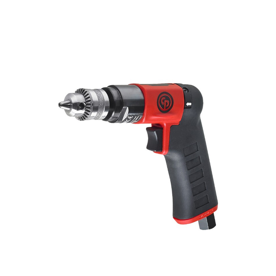 Chicago Pneumatic CP7300RC 1/4" Pneumatic Air Drill | Keyed Metal | 0.31 HP | 2,800 RPM | 1.9 (ft-lb) Stall Torque