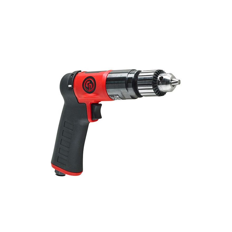 Chicago Pneumatic CP9790C 3/8" Pneumatic Air Drill | Keyed Metal | 0.48 HP | 2,100 RPM | 4.1 (ft-lb) Stall Torque