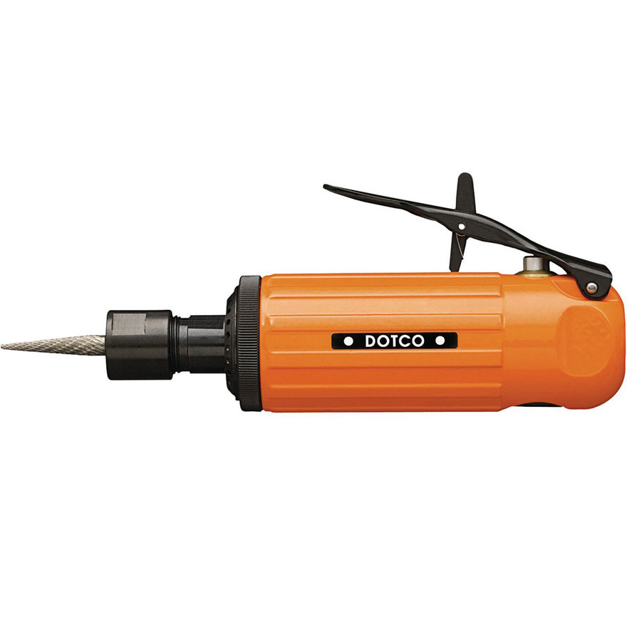 Dotco 10N2080-01 Inline Grinder | 10-20 Series | 0.6 HP | 25,000 RPM | 1/4" Collet | Aluminum Housing | Rear Exhaust
