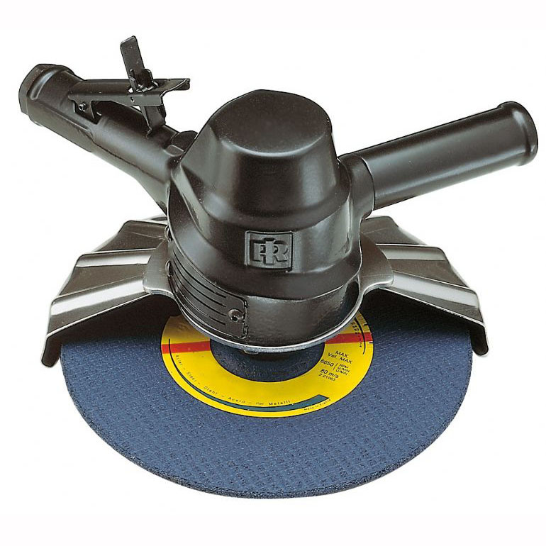 Ingersoll Rand 88V60P107 Vertical Air Grinder | 2.1 HP | 6,000 RPM | 5/8" - 11 Thread, 7" Guard | Side Exhaust