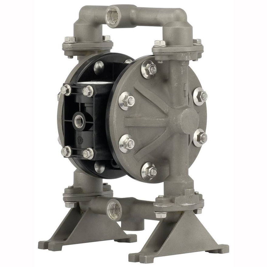 ARO PD05R-AAS-FTT-B Compact Diaphragm Pump | 1/2" Metallic | 12 (GPM) Max Flow | PTFE Ball Material