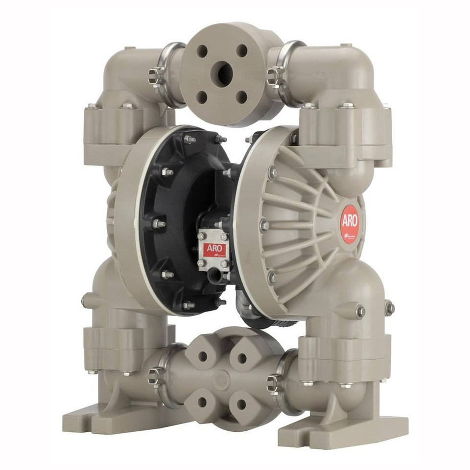 ARO 6662B4-444-C Pro Series Standard Diaphragm Pump | 2" Non-Metallic | 145 (GPM) Max Flow | PTFE Ball Material