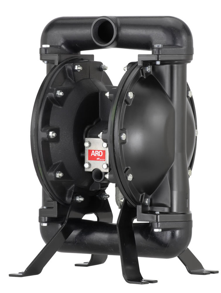 ARO 666150-3C9-C Pro Series Air Operated Diaphragm Pump | 1-1/2" Metallic | 90 Maximum GPM | Hytrel Ball Material