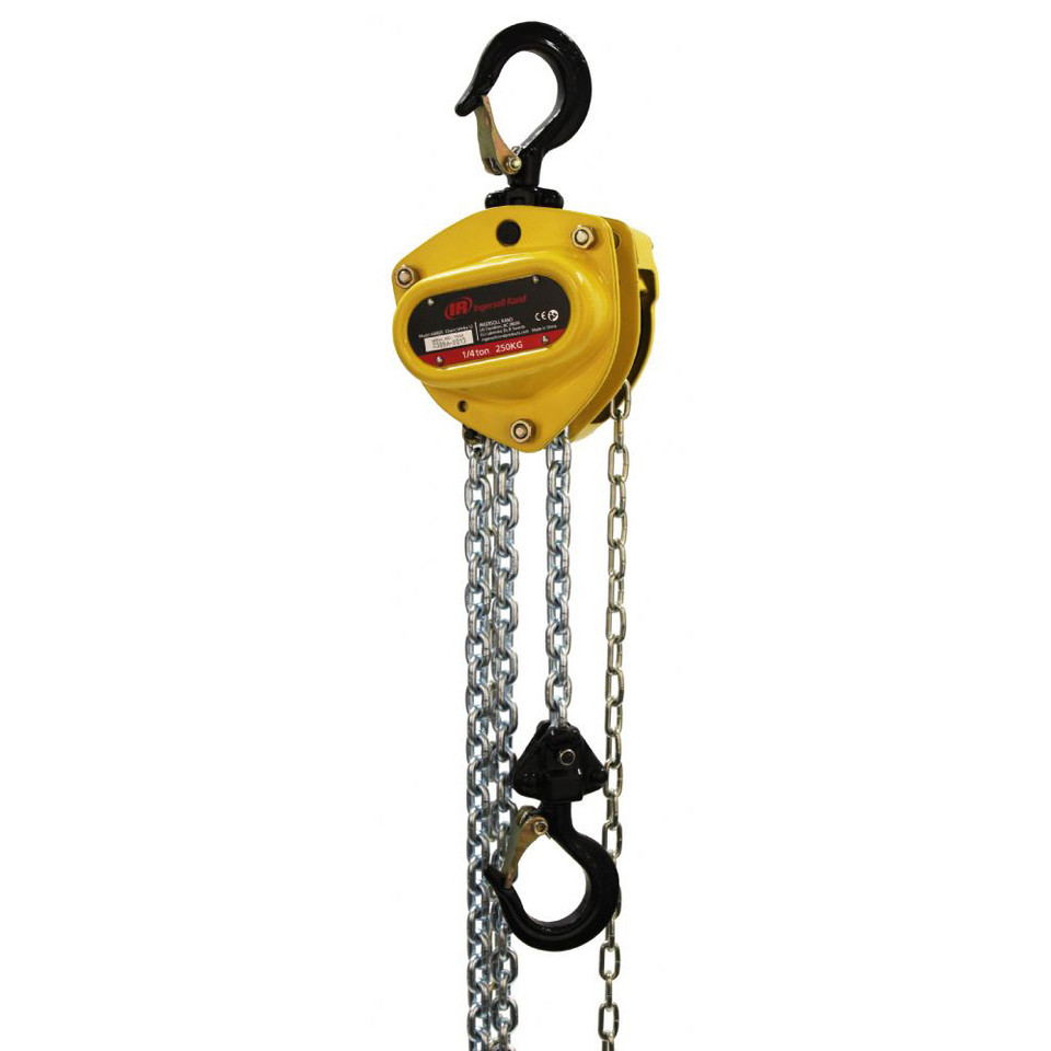 Ingersoll Rand KM025-30-28 KM Kinetic Series Manual Hoist | 1/4 Ton Capacity | 30 ft Lift | 28 ft Drop