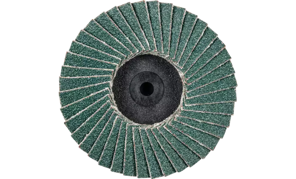 Pferd 42926 Mini Polifan Flap Disc | 2" Diameter | Zirconia Alumina 80 Grit | Type CDR | Sold by Box of 10