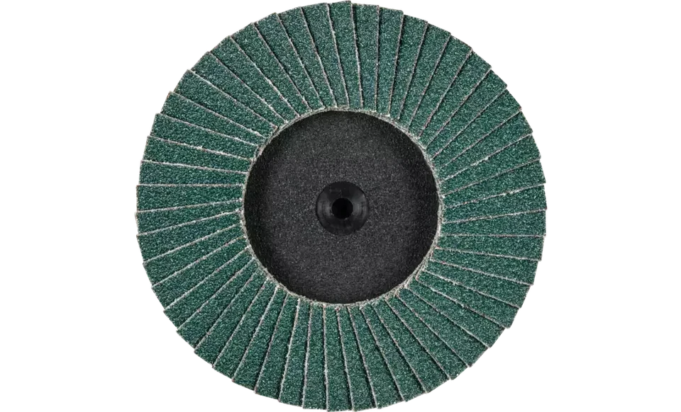 Pferd 42931 Mini Polifan Flap Disc | 3" Diameter | Zirconia Alumina 60 Grit | Type CDR | Sold by Box of 10