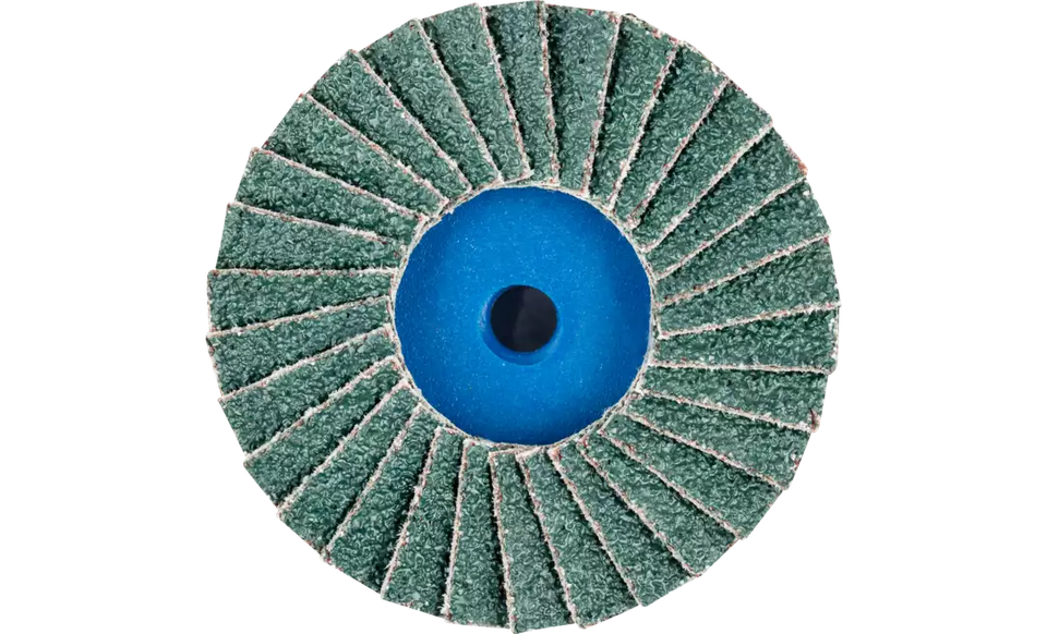 Pferd 42814 Mini Polifan Flap Disc | 2" Diameter | Zirconia Alumina 40 Grit | Type CD | Sold by Box of 10
