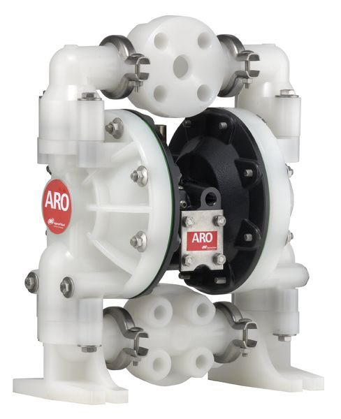 ARO 6661A4-444-C Air Operated Diaphragm Pump | Pro Series | 1" Non-Metallic | 47 Maximum GPM | PTFE Ball Material