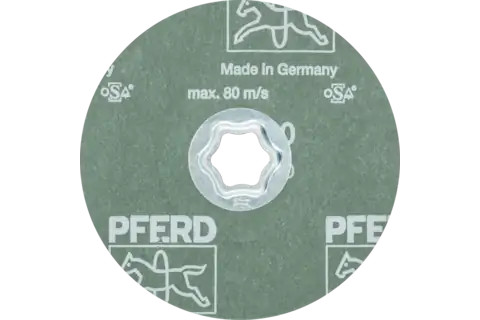 Pferd 40102 COMBICLICK Fiber Disc | 5" Diameter | Aluminum Oxide 60 Grit | Sold by Box of 25