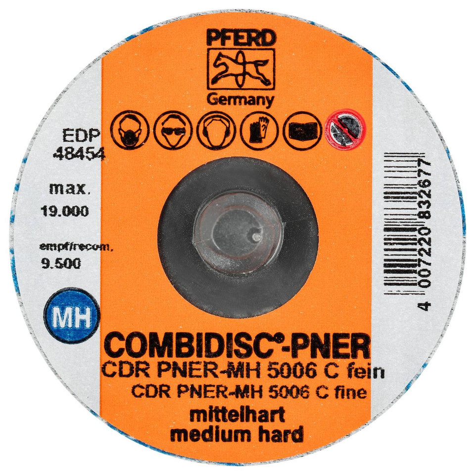 PFERD Quick-Change Disc COMBIDISC PNER Unitized Disc 48454 | 2" Diameter (Box of 25)