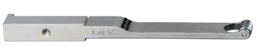 Dynabrade Mini-Dynafile II Contact Arm Assembly | 15032 | 1/4" D x 3/8" W | Steel Wheel