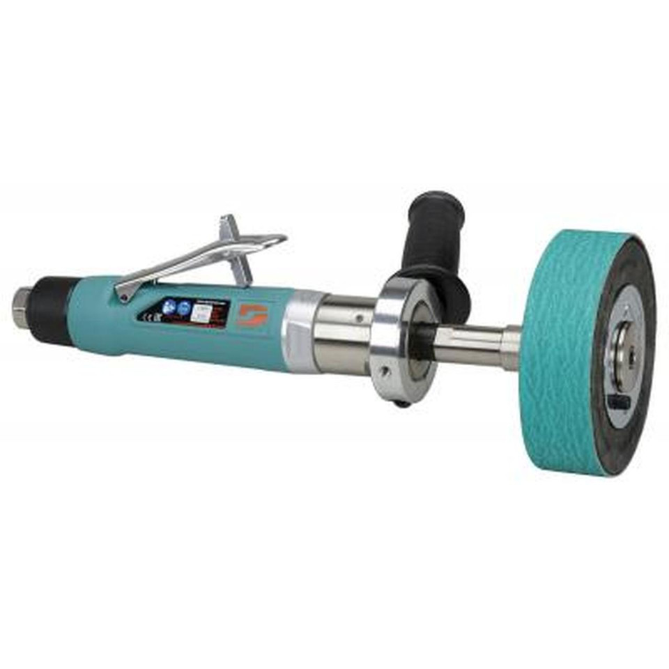 Dynabrade 13508 Dynastraight Air-Powered Abrasive Finishing Tool | 1 HP Motor | 4,500 RPM