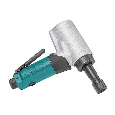 Dynabrade 52216 7 Degree Offset Die Grinder | 0.5 HP Motor | 15,000 RPM | Gearless | Front Exhaust | Long Shank | 1/4" & 6 mm Collets