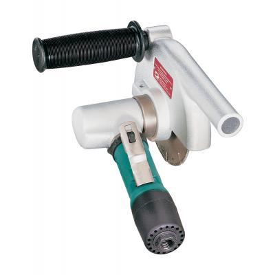 Dynabrade 52436 4-1/2" 7 Degree Offset Central Vacuum Cut-Off Wheel Tool | 0.7 HP | 20,000 RPM | Rotary Vane | Rear Exhaust | 3/8"-24 Spindle Thread