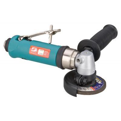 Dynabrade 54767 3" Right Angle Type 27 Depressed Center Wheel Grinder | .7 HP | 18,000 RPM | Composite Housing | Rear Exhaust | 3/8"-24 Spindle Thread