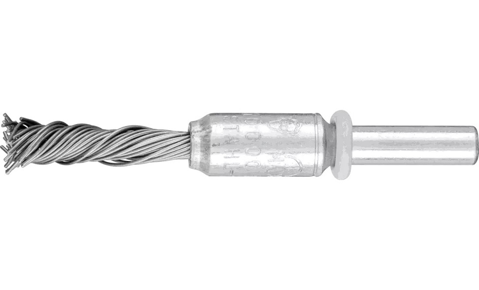PFERD 83109 Knot Singletwist End Brush | 1/4" Diameter | Carbon Steel Wire | Box of 10