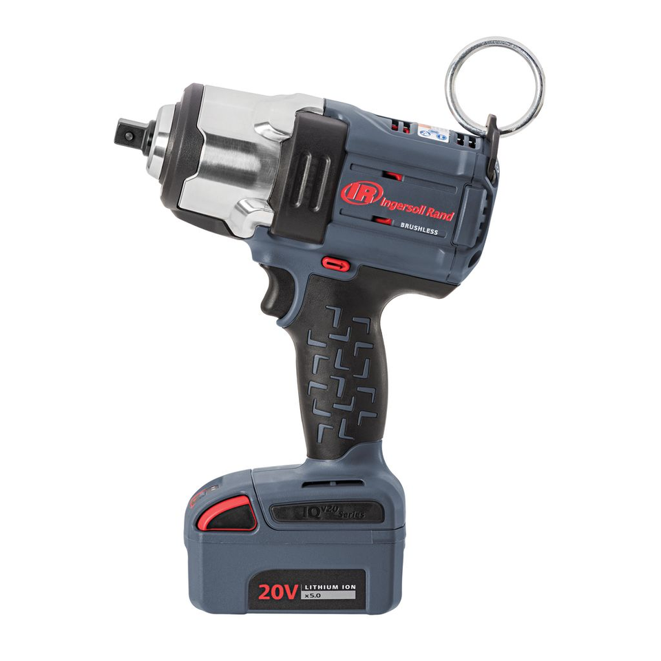Ingersoll Rand W7152P Impact Wrench | 1/2" Drive Size | 1900 RPM | 1000 (ft-lbs) Max Torque (Bare Tool Only, Battery Not Included)