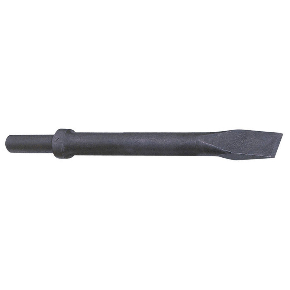 Ingersoll Rand HH1-215F-12 1" Flat Chisel | 12" Length | 0.68 Round Shank Oval Collar