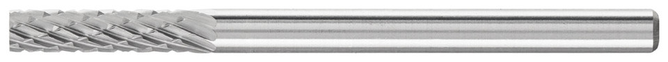 PFERD 23122 Carbide Bur | SCTI SA-43 | Cylindrical Shape A with Plain End (Uncut) | 1/8" Shank | Double Cut