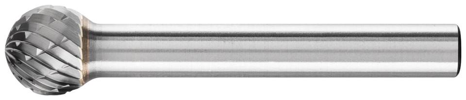 PFERD 24562 Carbide Bur | SCTI SD-3 | Ball Shape D | 1/4" Shank | Double Cut