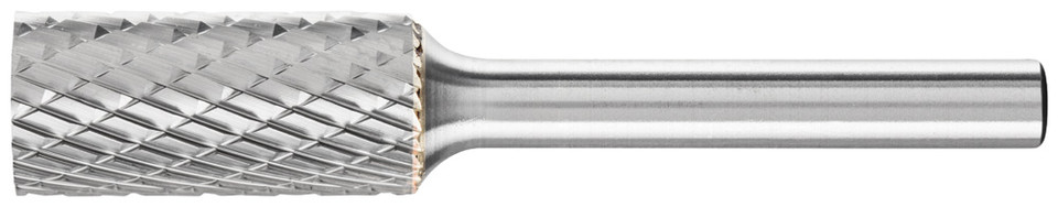 PFERD 22156 Carbide Bur | SCTI SA-5 | Cylindrical Shape A with Plain End (Uncut) | 1/4" Shank | TOUGH Cut