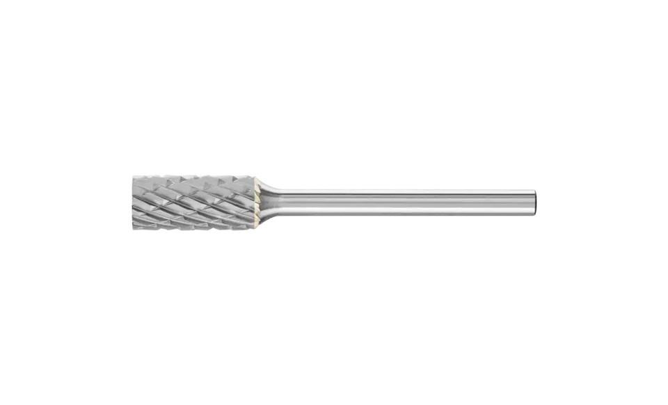 PFERD 23132 Carbide Bur | 1/4" Diameter | SCTI SA-51 | Cylindrical Shape A with Plain End (Uncut) | Double Cut