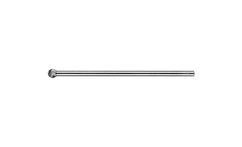 PFERD 25932 Carbide Bur | 3/8" Diameter | SD-3L6 | Ball Shape D | Double Cut