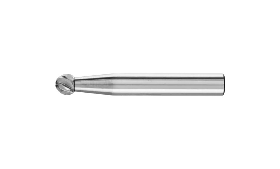 PFERD 24527 Carbide Bur | 1/4" Diameter | SCTI SD-1 | Ball Shape D | INOX Cut
