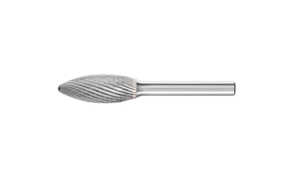 PFERD 25659 Carbide Bur | 1/2" Diameter | SCTI SH-5 | Flame Shape H | ALU Cut
