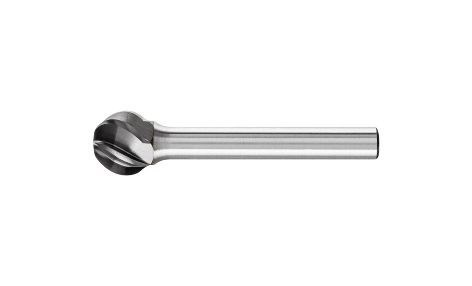 PFERD 27235 Carbide Bur | 1/2" Diameter | SCTI SD-5 | Ball Shape D | ALU HC-NFE Cut