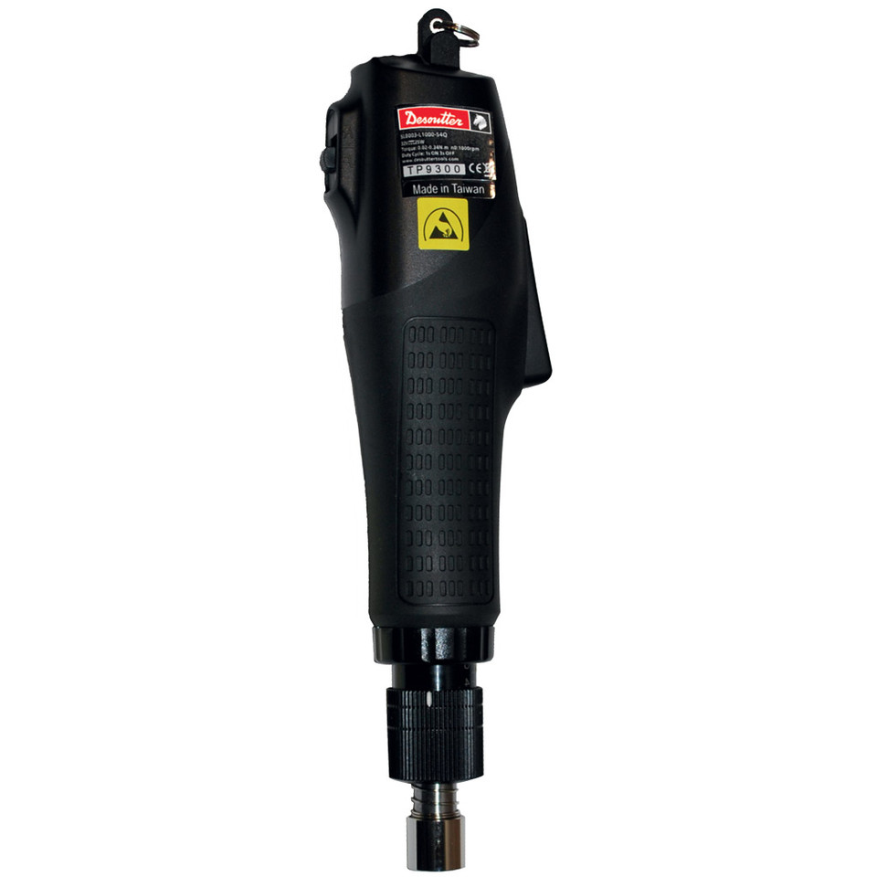 Desoutter SLBN003-L1000-S4Q Electric Screwdriver | 1,000 RPM | 0.62-2.99 (in-lb) Torque Range | Control Shut-Off Clutch | Lever-Start