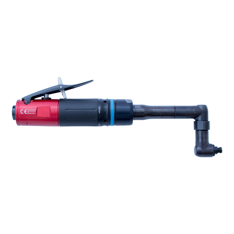 Desoutter DR300-T2000-S5-360 Compact Head Angle Drill | 360 Degree Collet Spindle | 0.4 HP | 2,000 RPM | Lever-Start