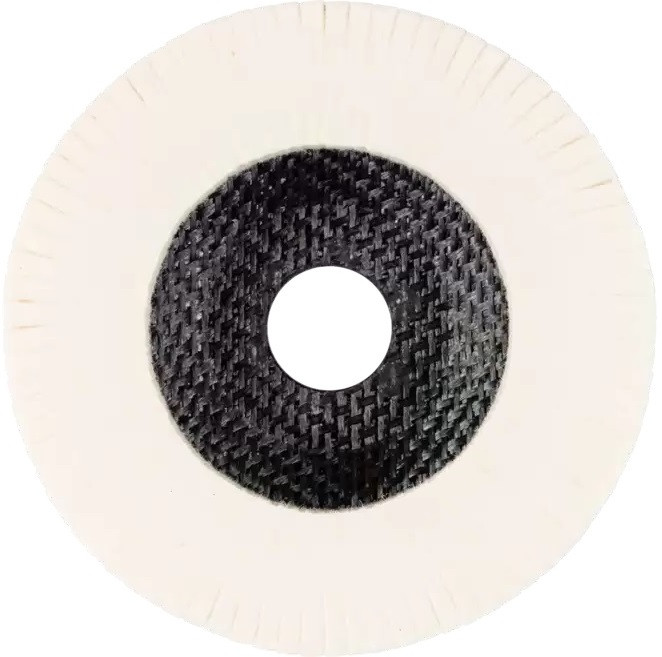 PFERD 48804 Polishing Soft Felt Flap Disc | 7/8" Arbor Hole | 5" Diameter | 7,650 RPM | Sold by Box of 5