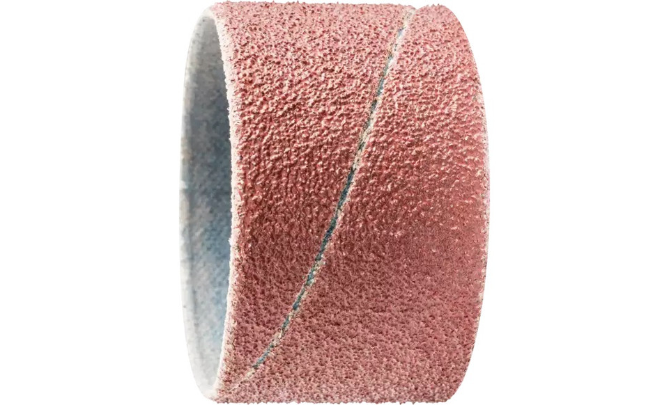 Pferd 41239 1-3/4" x 1-1/8" Abrasive Spiral Band | Cylindrical Shape | Aluminum Oxide 50 Grit | Box of 100