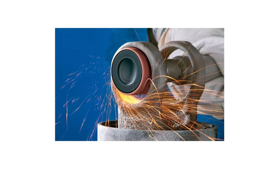 Pferd 41202 1-1/2" x 1" Abrasive Spiral Band | Cylindrical Shape | Aluminum Oxide 60 Grit | Box of 100