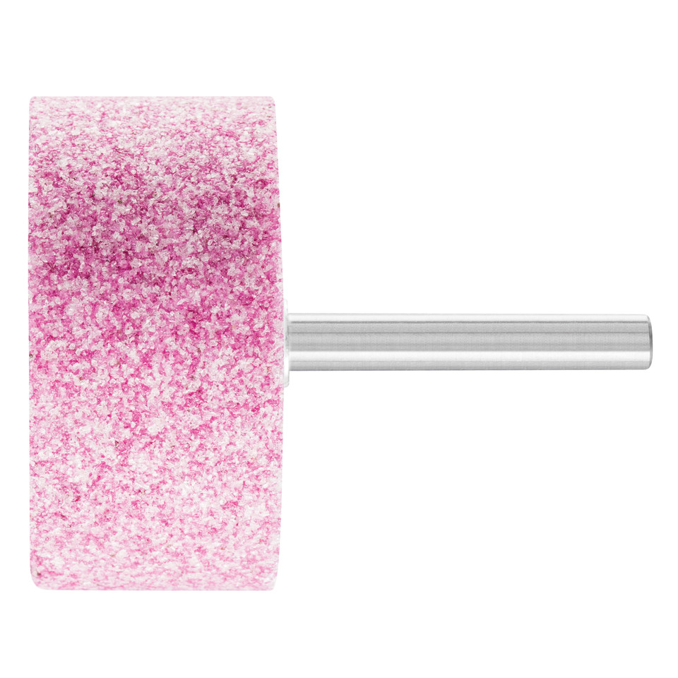 Pferd 34512 W242 Vitrified Mounted Point | 1/4" Shank | Aluminum Oxide 46 Grit | Steel | 2" Point Diameter | Box of 5