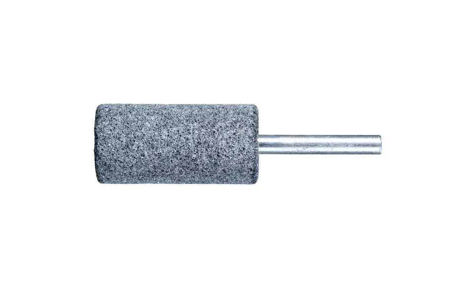 Pferd 34218 W222 Vitrified Mounted Point | 1/4" Shank | Silicon Carbide 30 Grit | Cast Edge | 1" Point Diameter | Box of 10